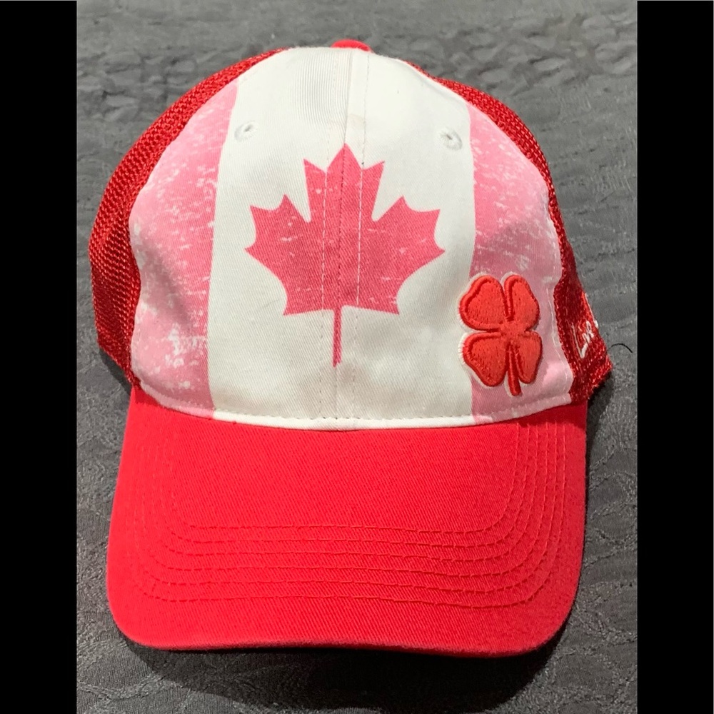 Black Clover Fitted Hat, size sm/med